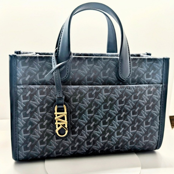 Michael Kors Black and Gray Satchel - Picture 1 of 3